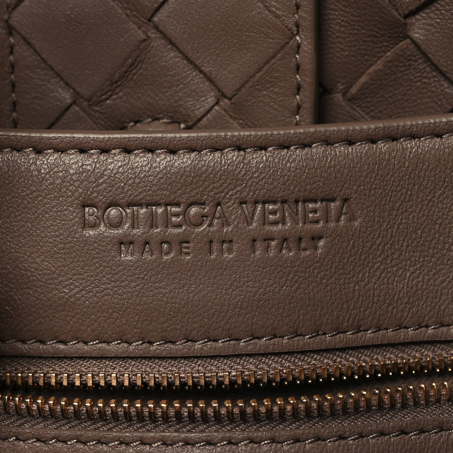 Bottega Veneta Nappa Intrecciato Medium Andiamo Shoulder Bag Taupe Grey 7 of 12