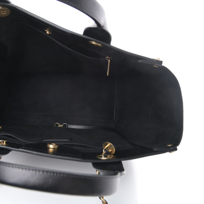 Chanel Caviar Small Studded Deauville Tote Black 5 of 11