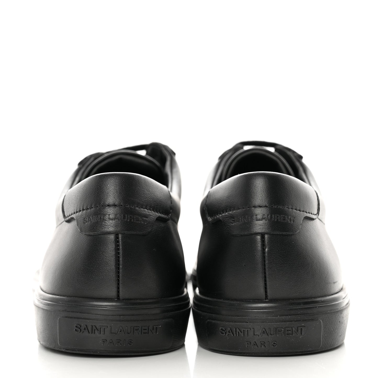 Calfskin Andy Low Top Sneakers 39 Black