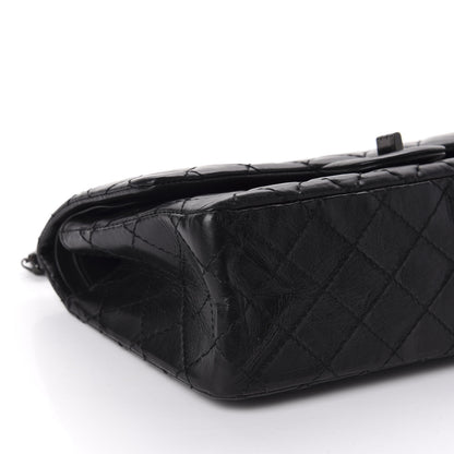 Chanel Aged Calfskin Quilted 2.55 Reissue 225 Flap So Black 5 of 9