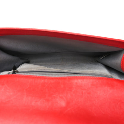 Chanel Calfskin Double Stitch New Medium Boy Flap Red 5 of 16