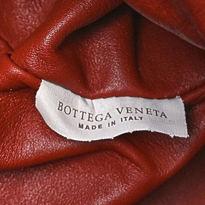Bottega Veneta Smooth Butter Calf The Pouch Oversized Clutch Rust 7 of 11