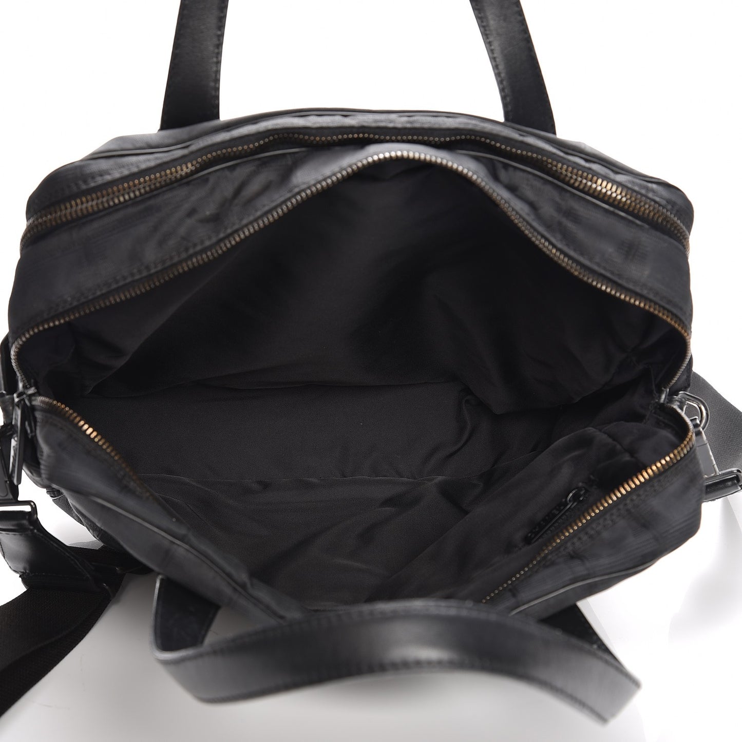 Nylon Travel Tote Black