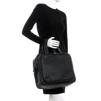Bottega Veneta Intrecciato VN Travel Bag Nero Black 2 of 6