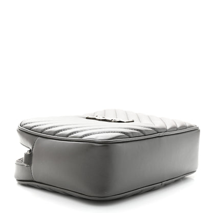 Saint Laurent Calfskin Matelasse Monogram Lou Camera Bag Asphalt 4 of 14