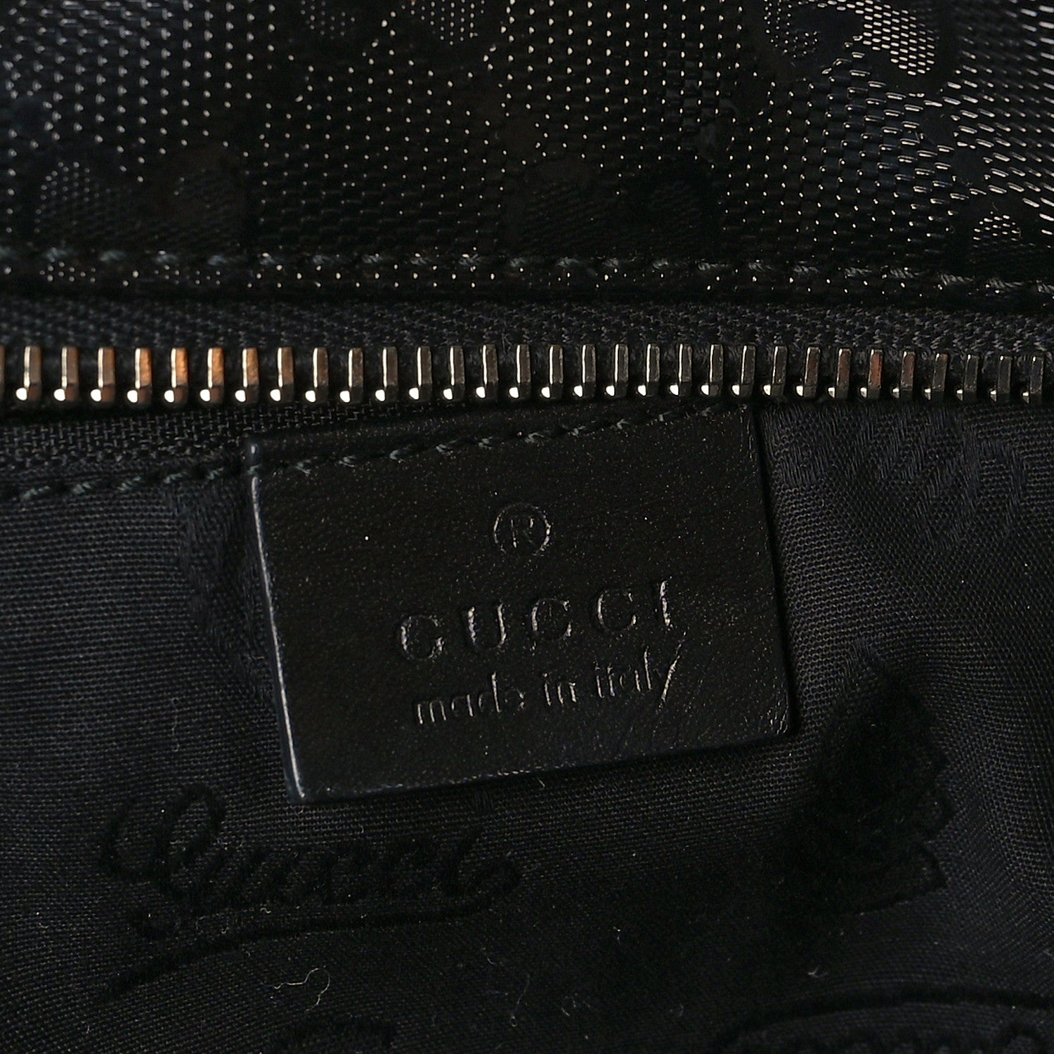 Gucci Imprime Monogram Web 500 Tote Black 6 of 9