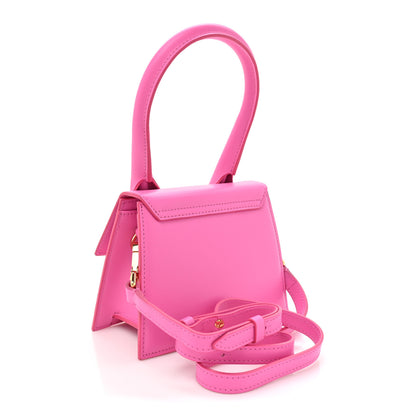 Jacquemus Smooth Calfskin Le Chiquito Moyen Neon Pink 3 of 11