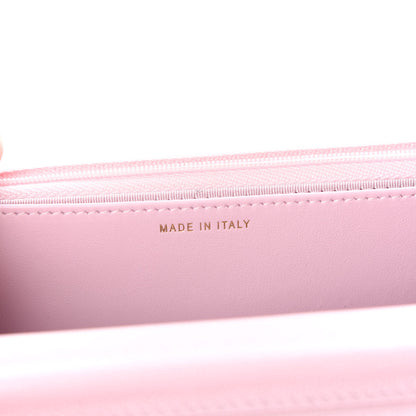 Chanel Caviar Quilted Wallet On Chain WOC Light Pink 7 of 10