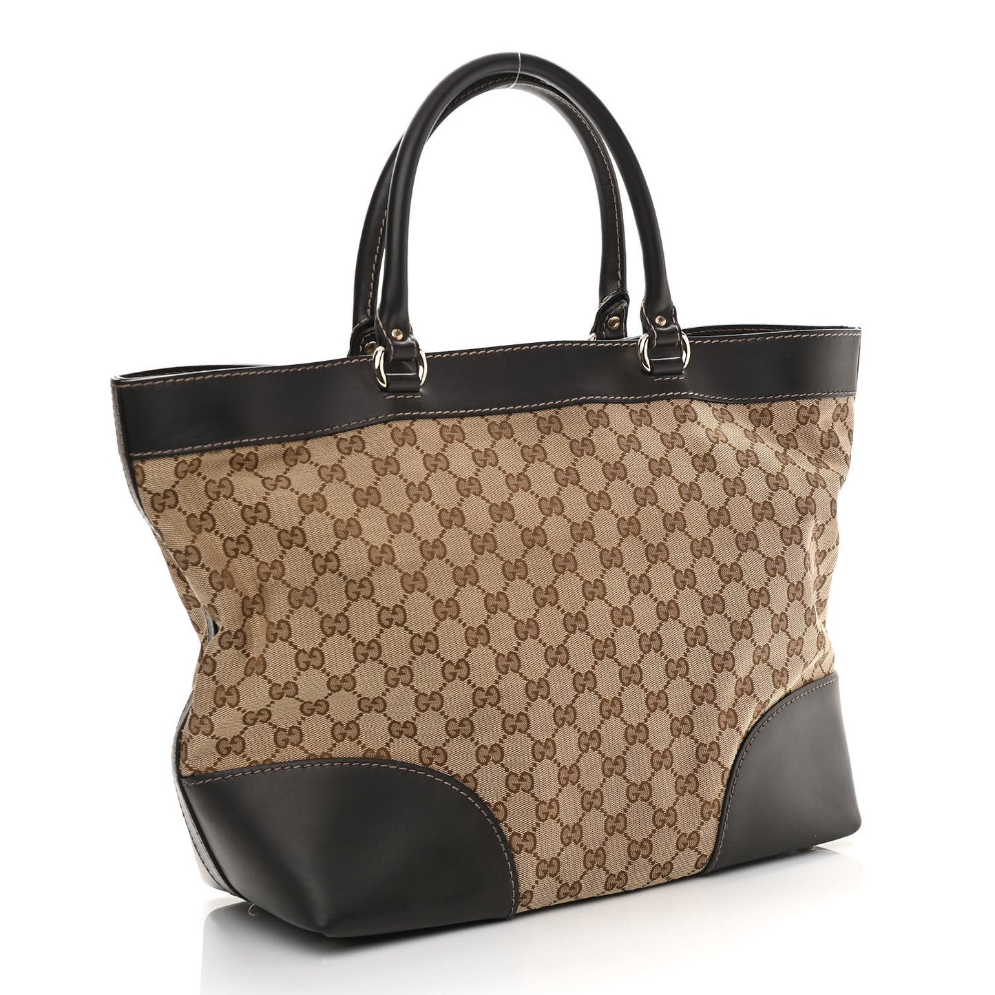 Monogram Lovely Heart Top Handle Dark Brown