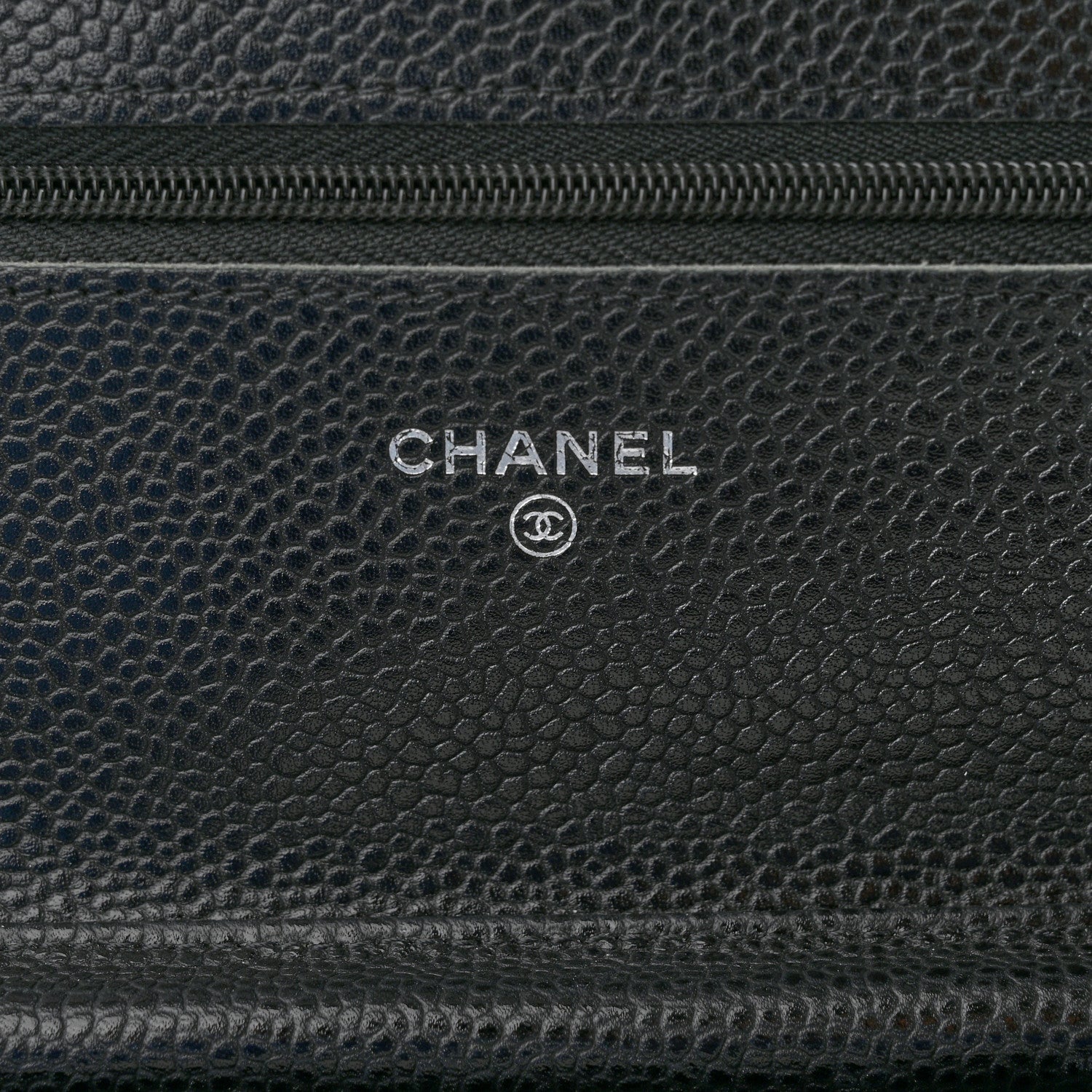 Chanel Caviar Quilted Wallet on Chain WOC Black 6 of 16