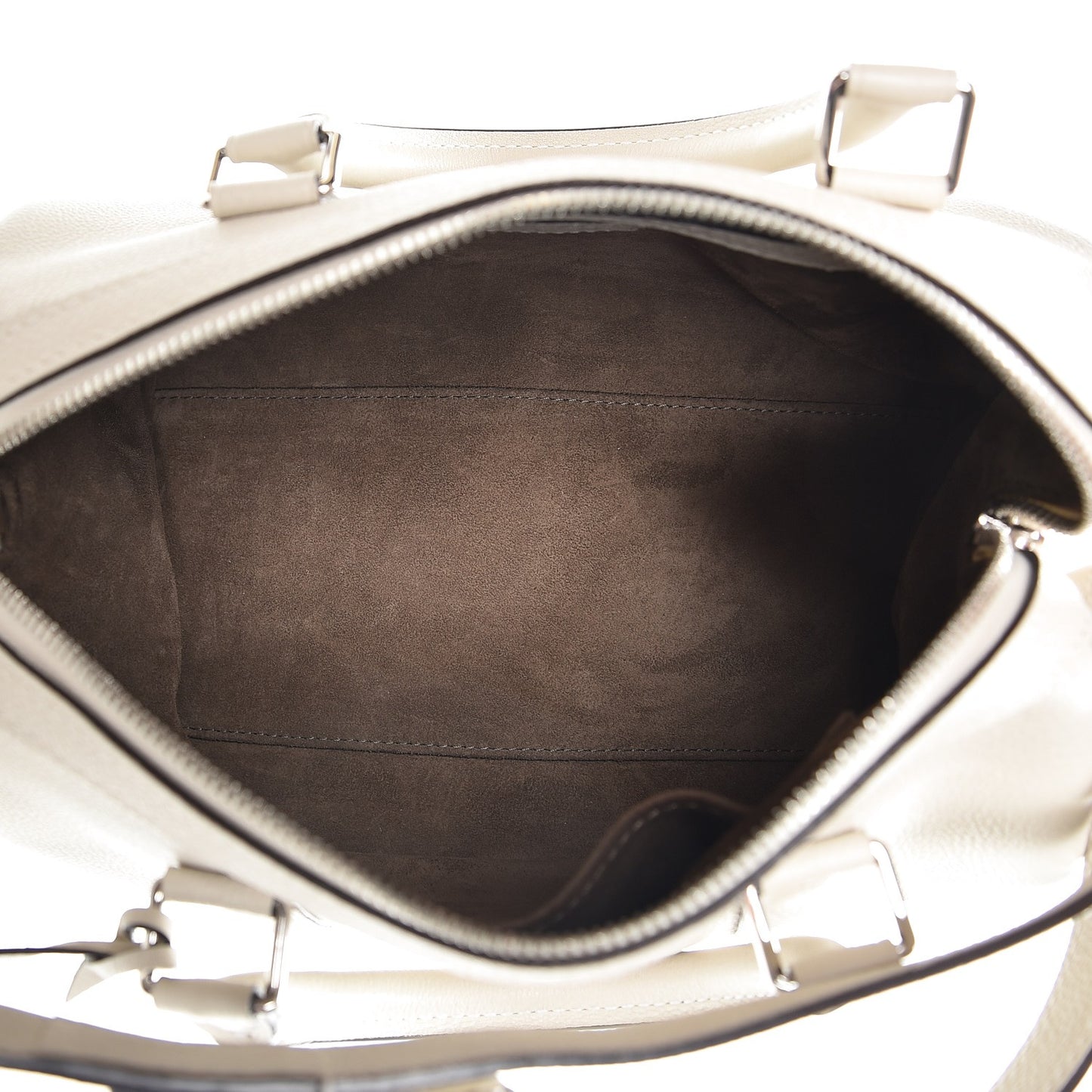 Veau Cachemire SC Bag BB Blanc Casse