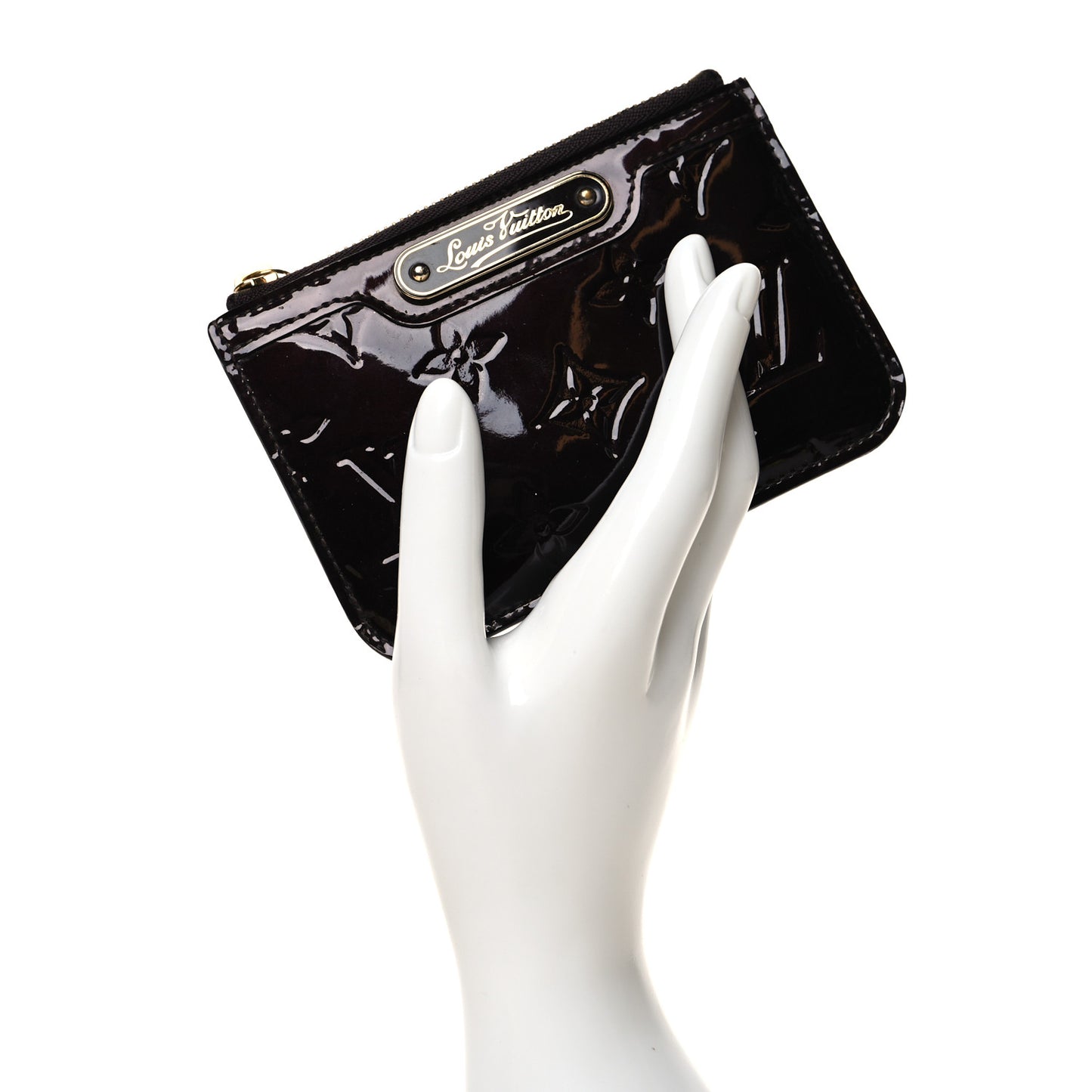 Vernis Key Pouch Amarante