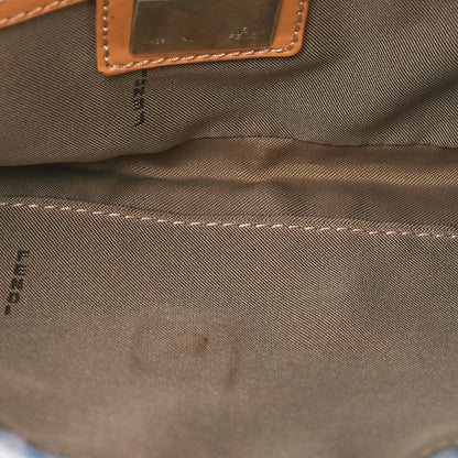 Fendi Zucchino Baguette Blue 5 of 9