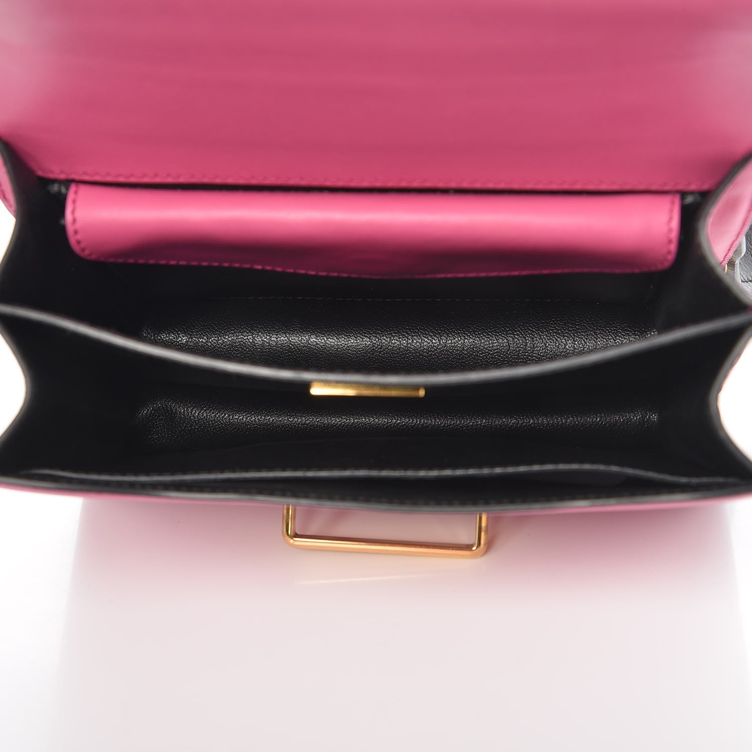 Prada City Calf Saffiano Cahier Bag Fuxia Black 5 of 6