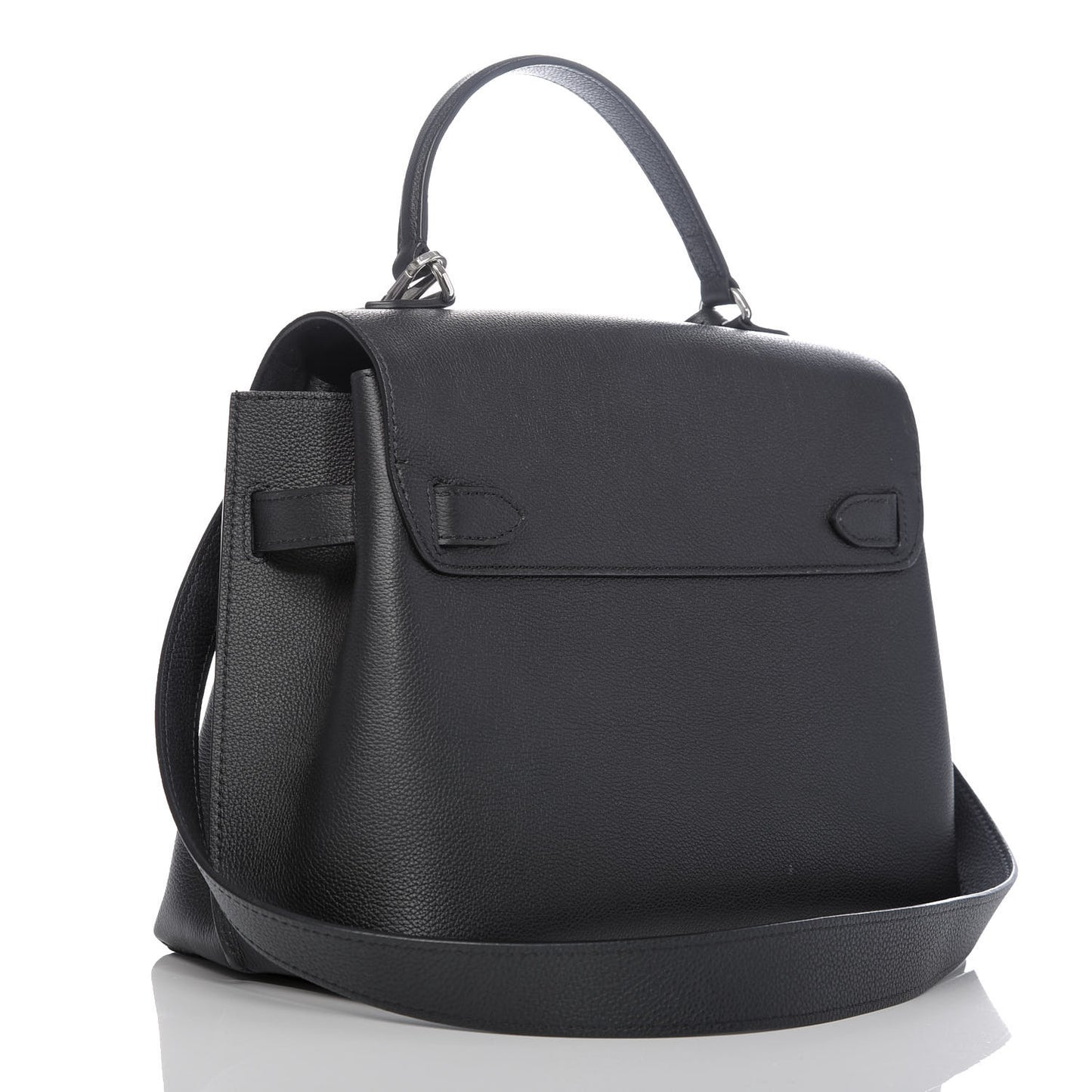 Soft Calfskin Lockme Ever Black