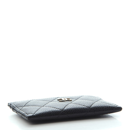 Chanel Caviar Quilted Card Holder Black 7 of 8
