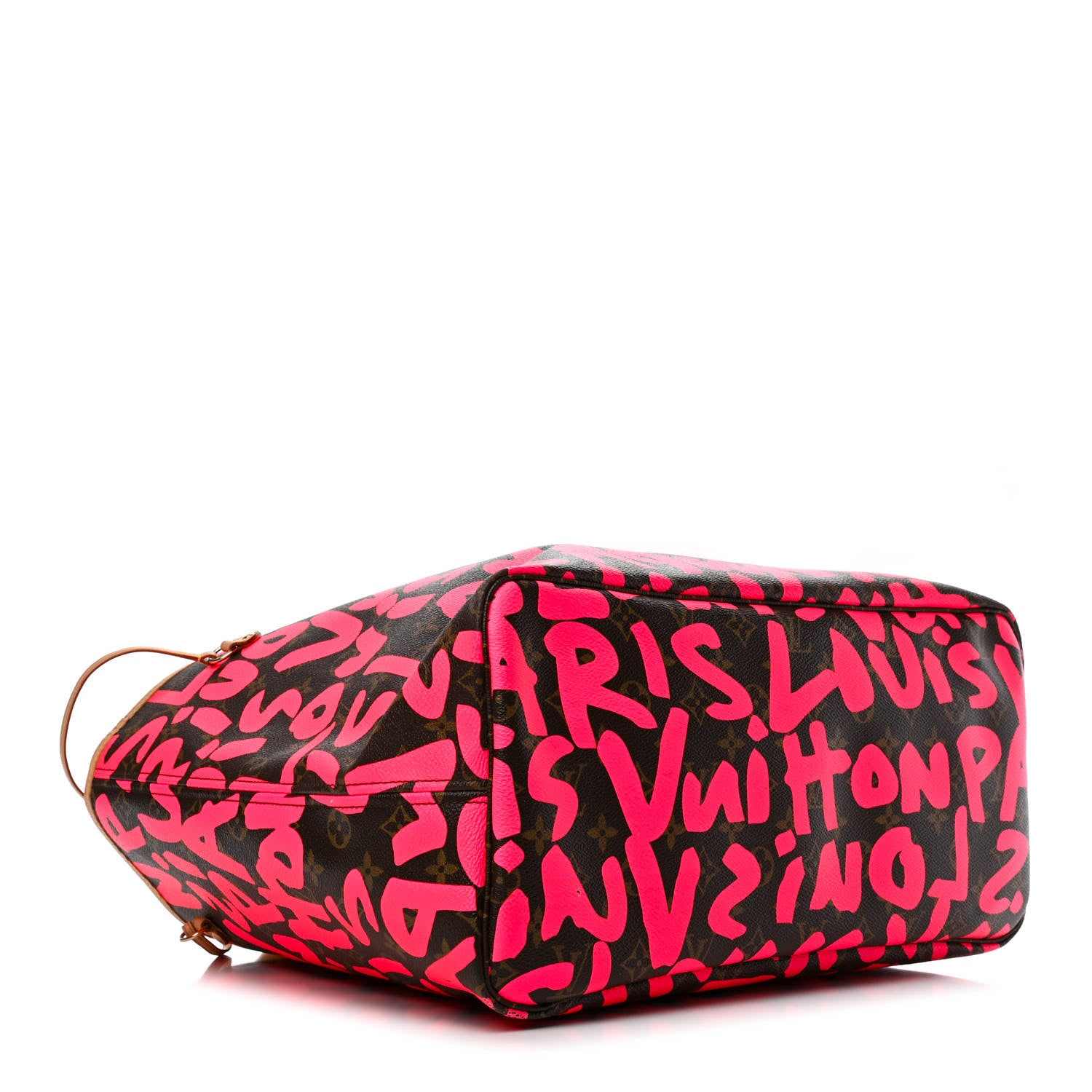 Louis Vuitton Monogram Graffiti Neverfull GM Fuchsia 3 of 4