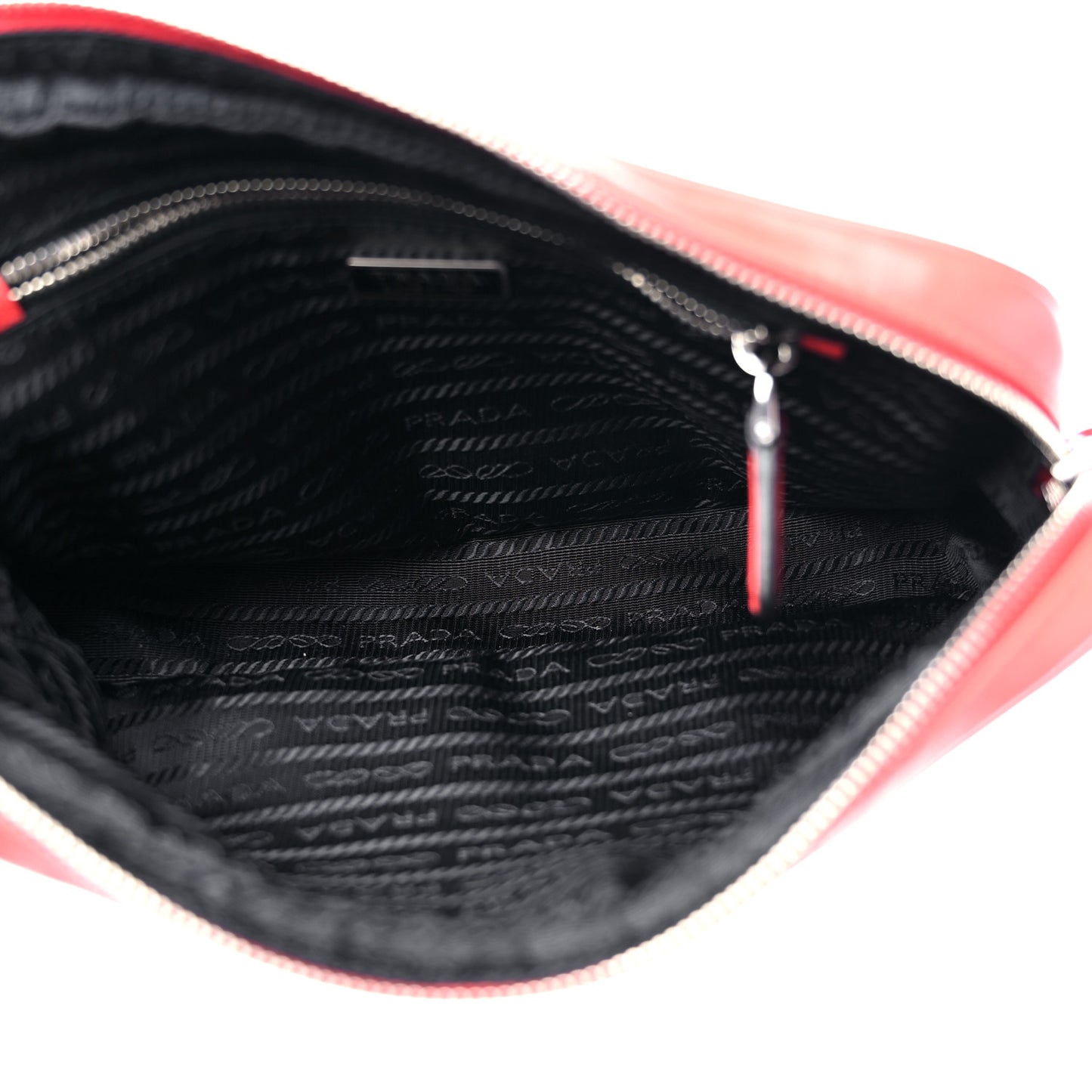 City Calfskin Perforated Chain Shoulder Bag Black Lacca