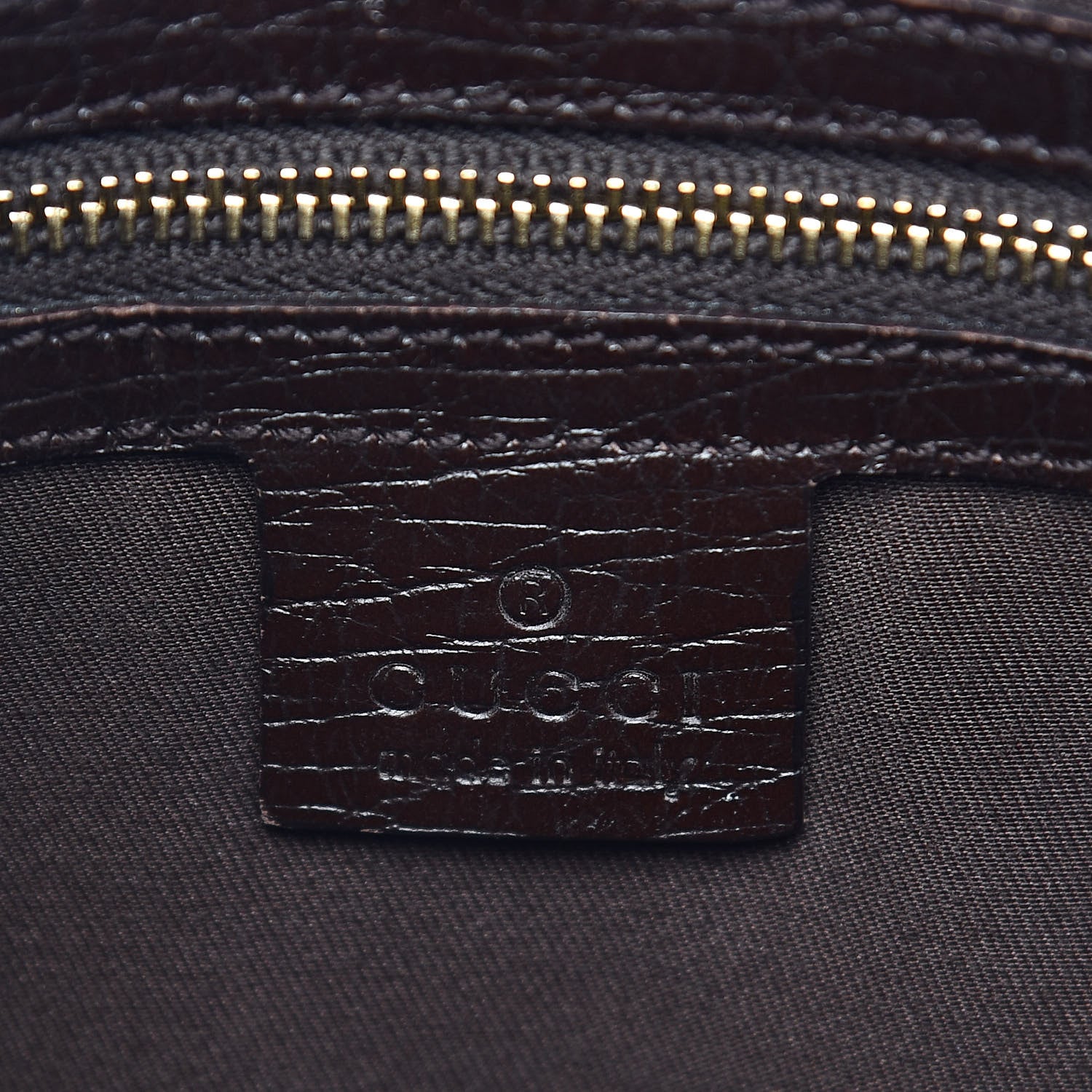 Gucci Monogram Hasler Hobo Dark Brown 6 of 11