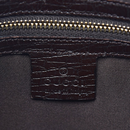 Gucci Monogram Hasler Hobo Dark Brown 6 of 11
