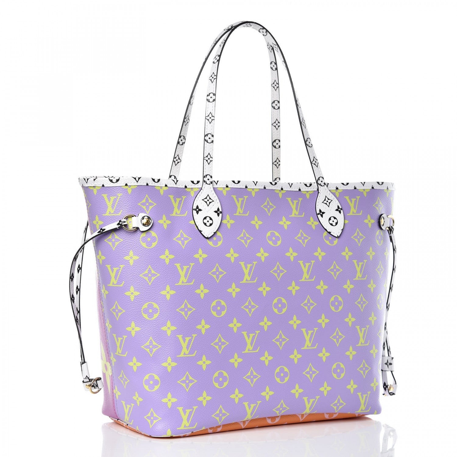 Louis Vuitton Monogram Giant Neverfull MM Pink Lilac 3 of 11