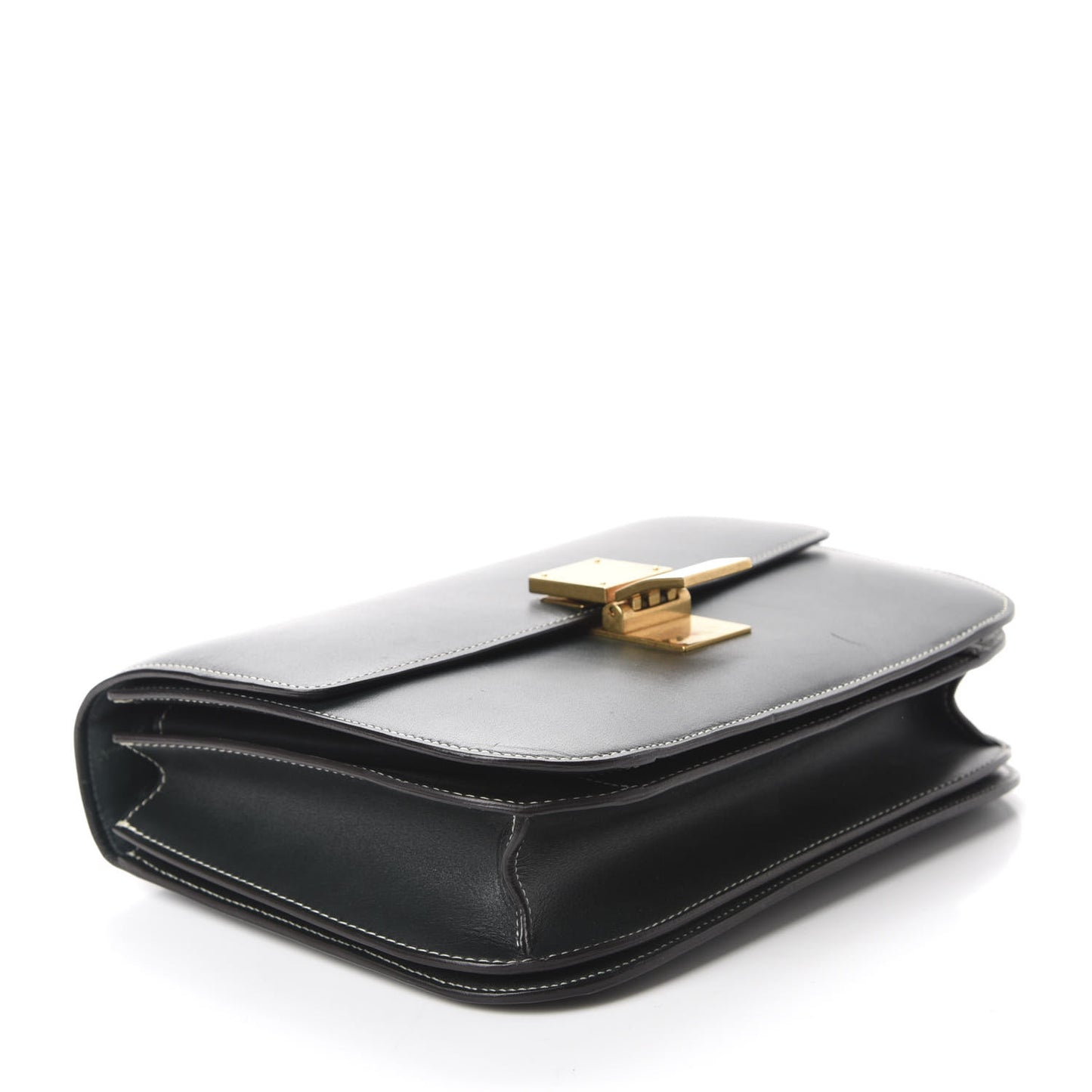 Box Calfskin Medium Classic Box Flap Bag Amazone