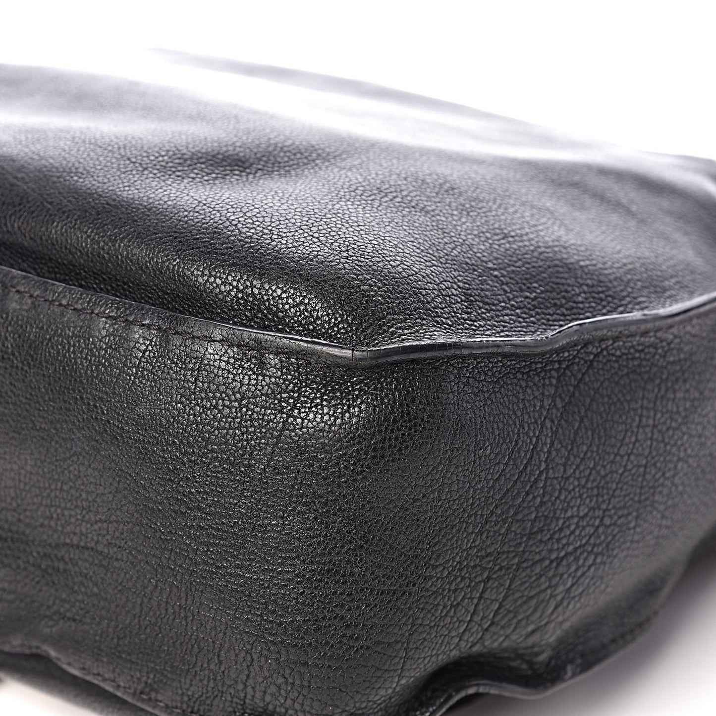 Calfskin Medium Marcie Nude Hobo Black