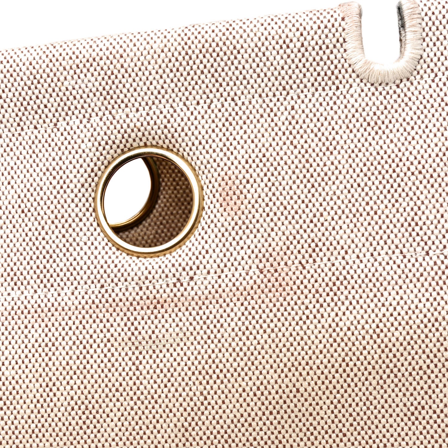 Hermes Toile Vache Calfskin Herbag 30 PM Havane 16 of 18
