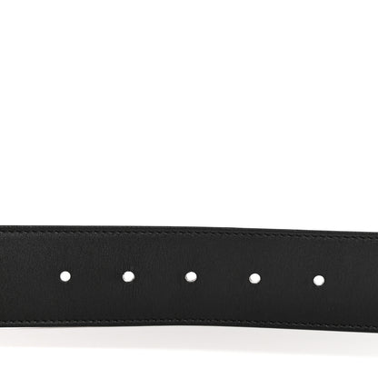 Gucci Calfskin Queen Margaret Bee Belt 85/34 Black 5 of 8
