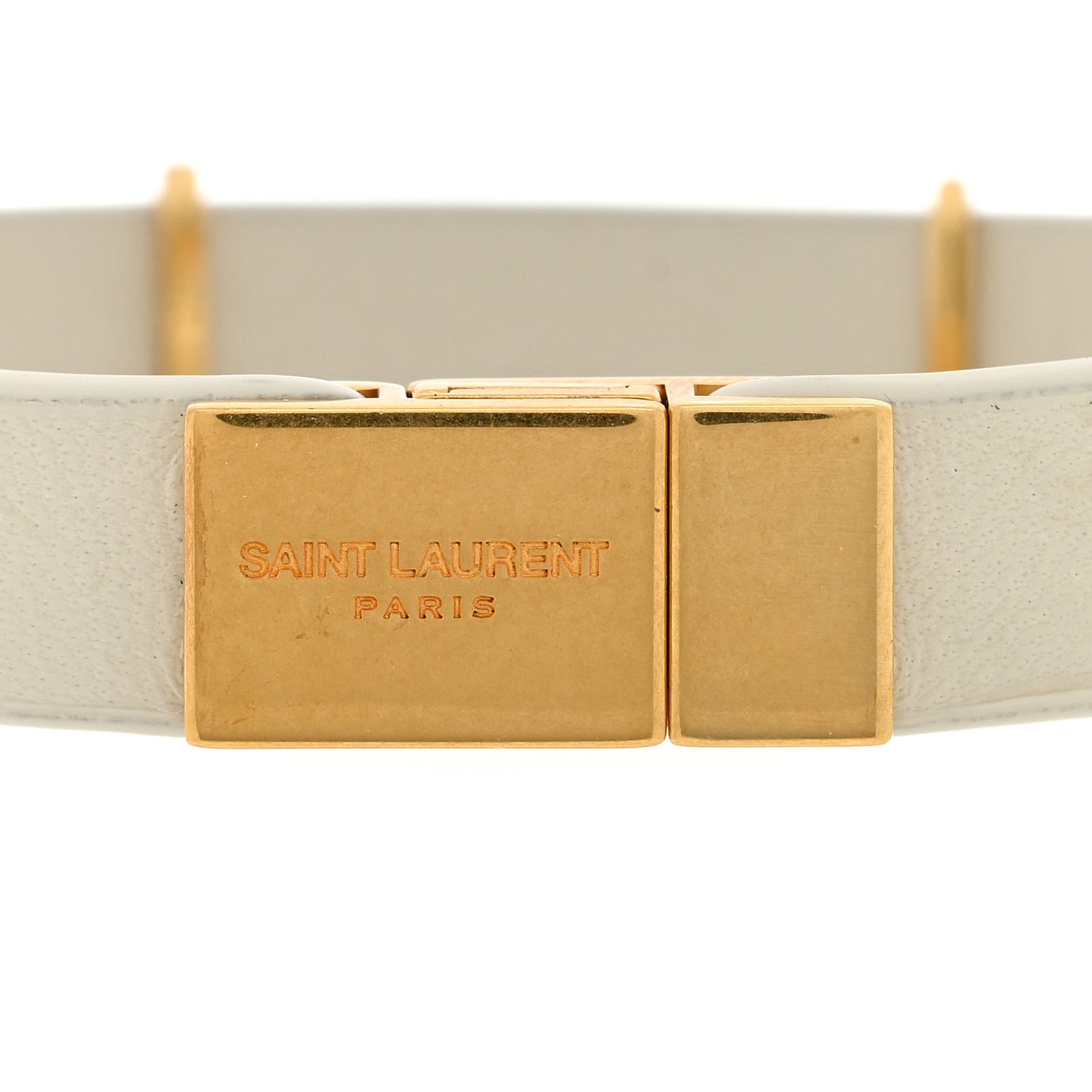 Calfskin Monogram Bracelet M Black