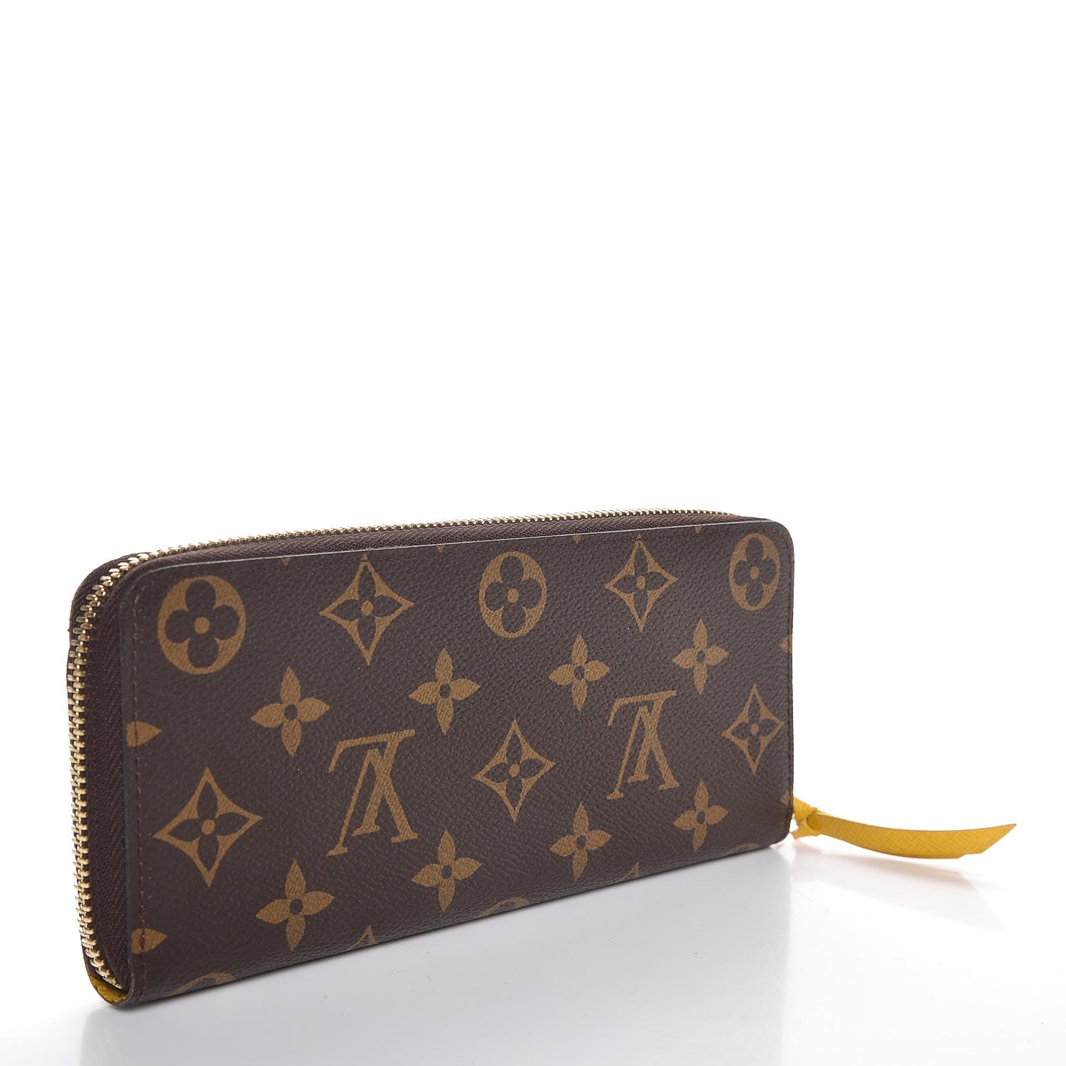 Louis Vuitton Monogram Clemence Wallet Jonquille 3 of 7