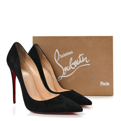 Christian Louboutin Suede So Kate 120 Pumps 40.5 Black 8 of 8