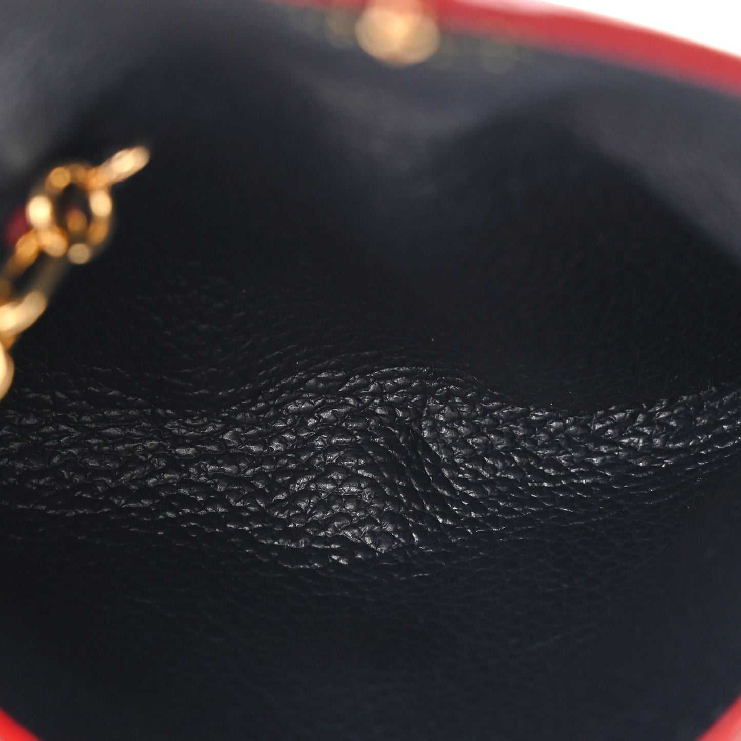 Empreinte Key Pouch Marine Rouge