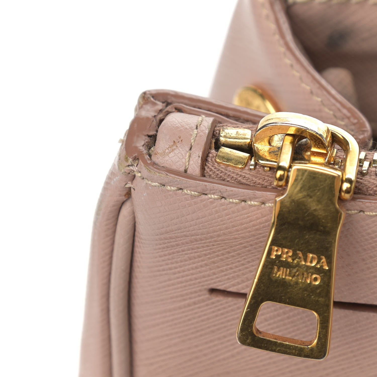 Prada Saffiano Small Galleria Double Zip Tote Cammeo 18 of 23