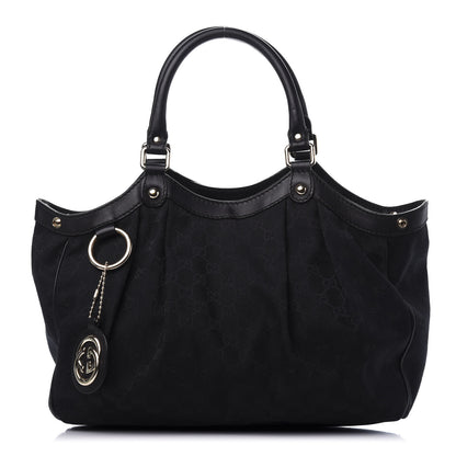 Gucci Monogram Medium Sukey Black 1 of 12