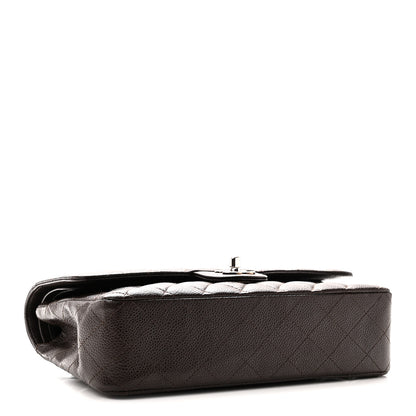 Chanel Caviar Quilted Medium Double Flap Brown 4 of 10