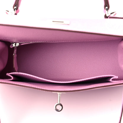Hermes Epsom Kelly Sellier 25 Mauve Sylvestre 4 of 10