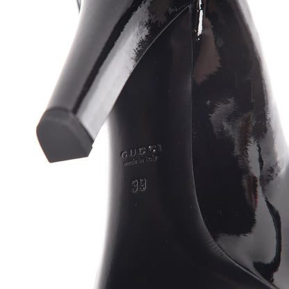 Gucci Patent Pumps 39 Black 6 of 9