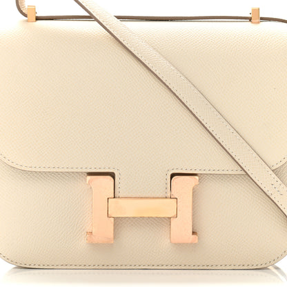 Hermes Epsom Constance 18 Craie 8 of 10