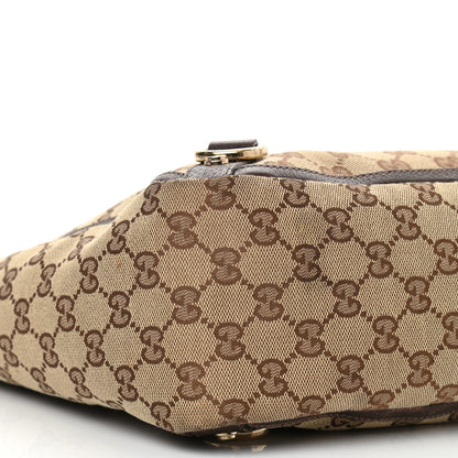 Gucci Monogram Large Abbey Tote Dark Brown 9 of 12