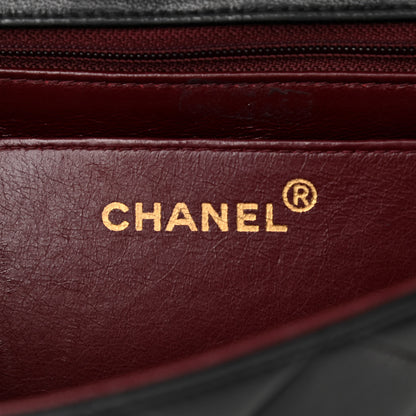 Chanel Lambskin Quilted Small Single Flap Black 5 of 12