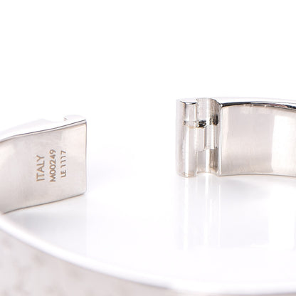 Louis Vuitton Palladium Monogram Nanogram Cuff S 4 of 7