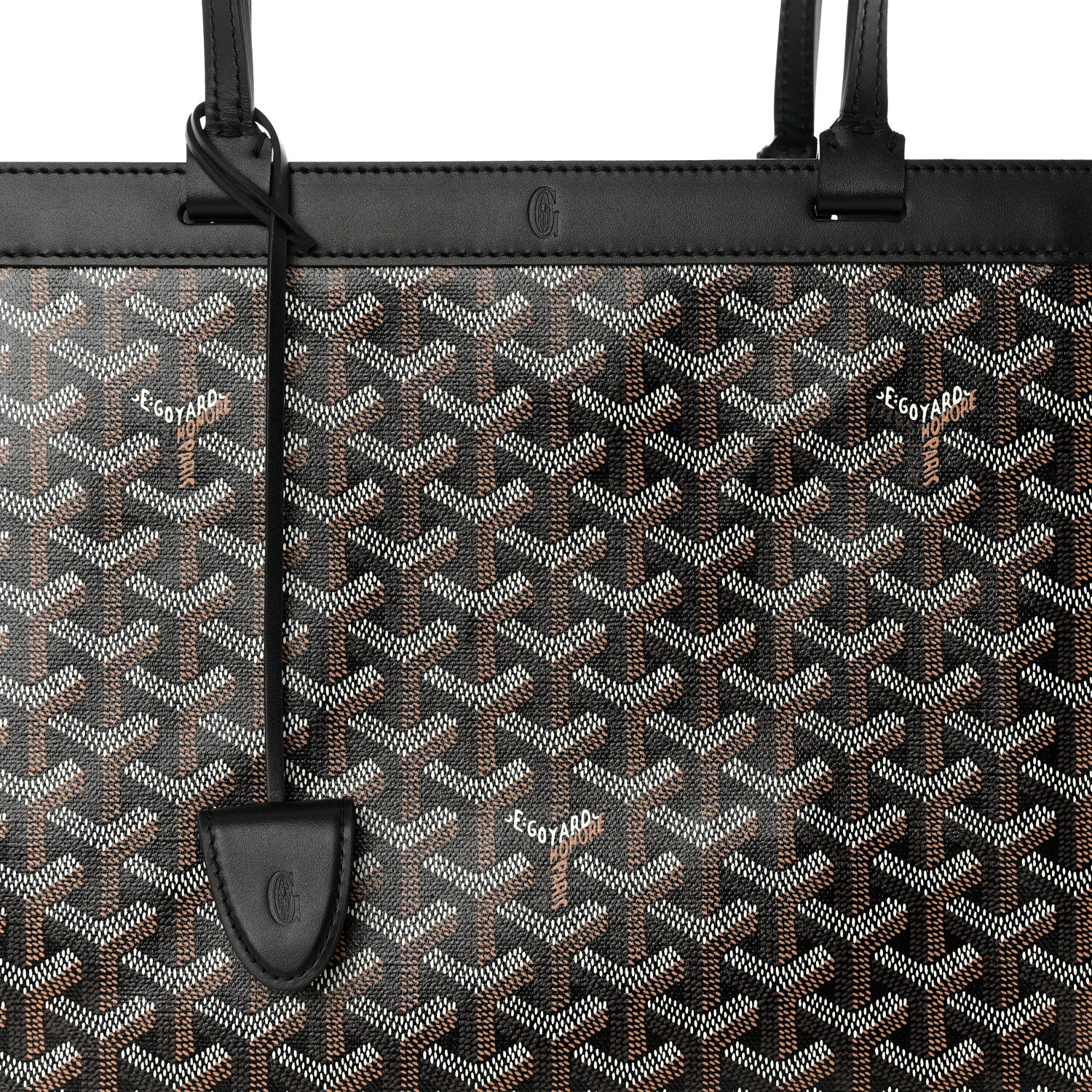 Goyard Goyardine Bellechasse PM Black 8 of 10