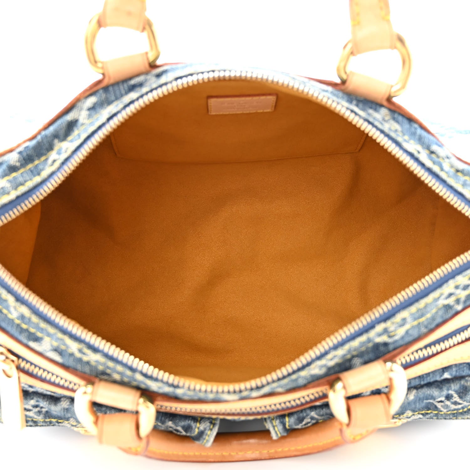Louis Vuitton Monogram Denim Neo Speedy Blue 5 of 14