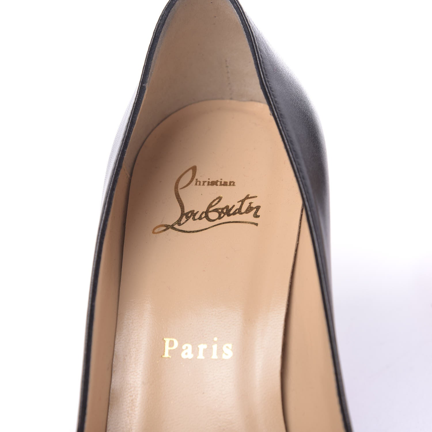 Christian Louboutin Shiny Nappa Simple 70 Pumps 37 Black 6 of 8