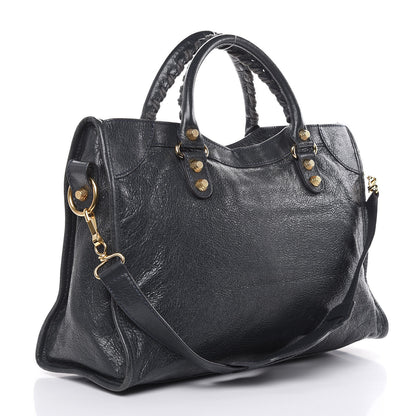 Balenciaga Agneau Giant 12 Gold Hardware City Anthracite 3 of 12