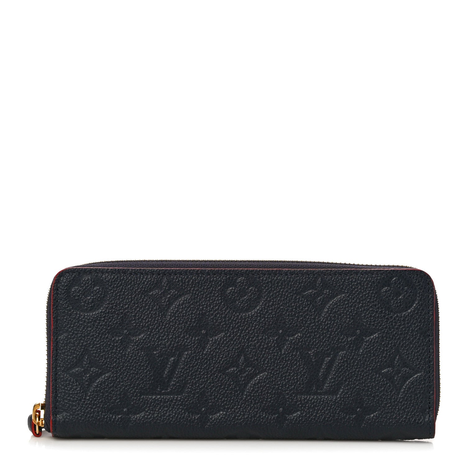 Louis Vuitton Empreinte Blooming Flowers Clemence Wallet Marine Rouge 1 of 10