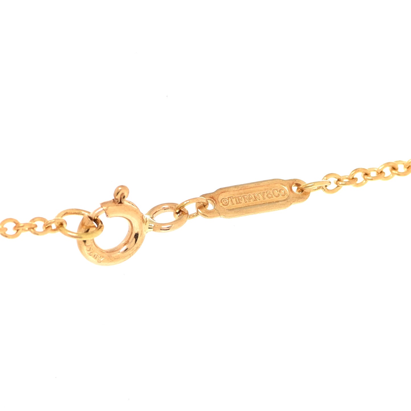 18K Yellow Gold Knot Necklace