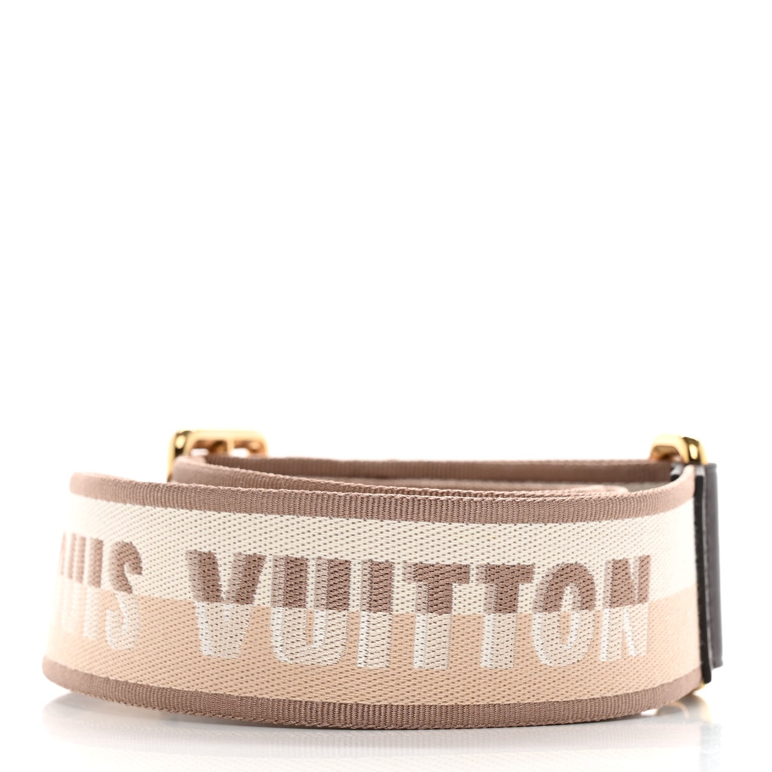 Louis Vuitton Jacquard Speedy Bandouliere 20 Shoulder Strap Beige Brown 2 of 4