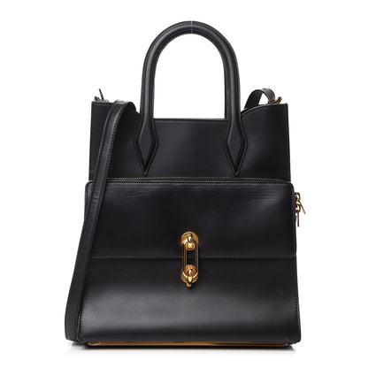 Balenciaga Calfskin Maillon Shoulder Bag Black 1 of 11